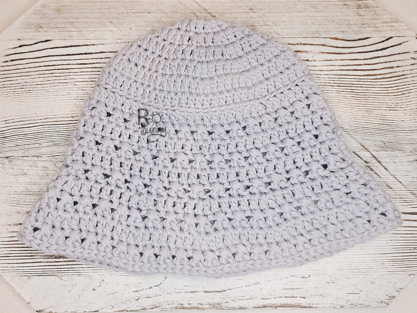 NEW! Crossed Stitch Crochet Bucket Hat - 100% Cotton